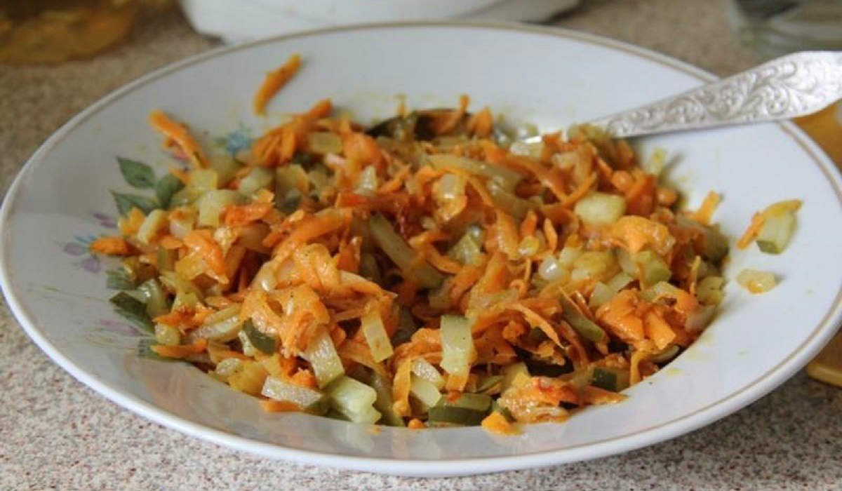 подготовленные овощи