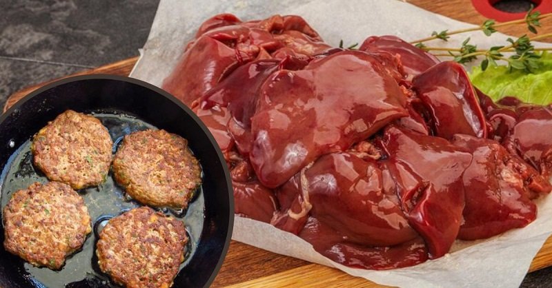 сырая куриная печень