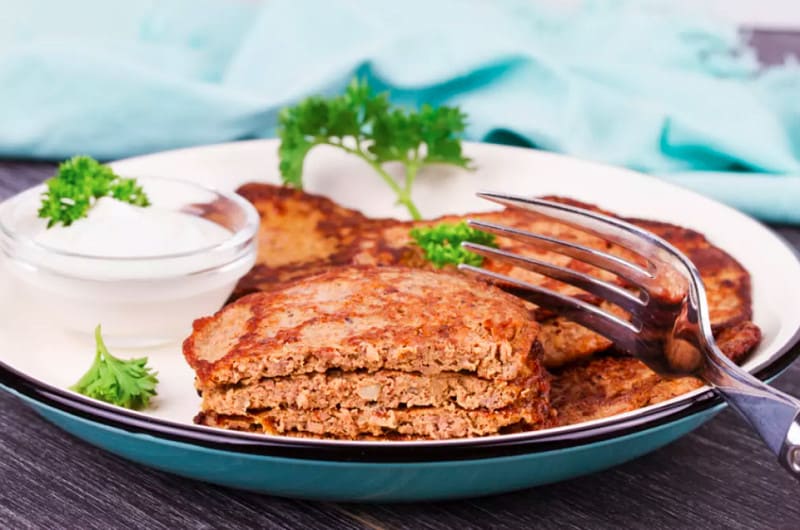 печеночные оладьи