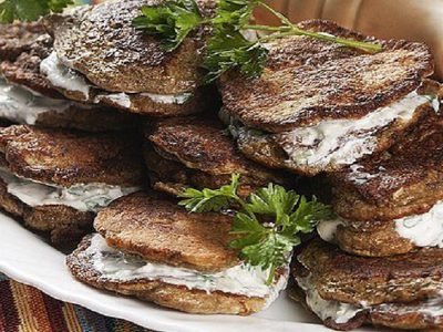 Печеночные оладьи