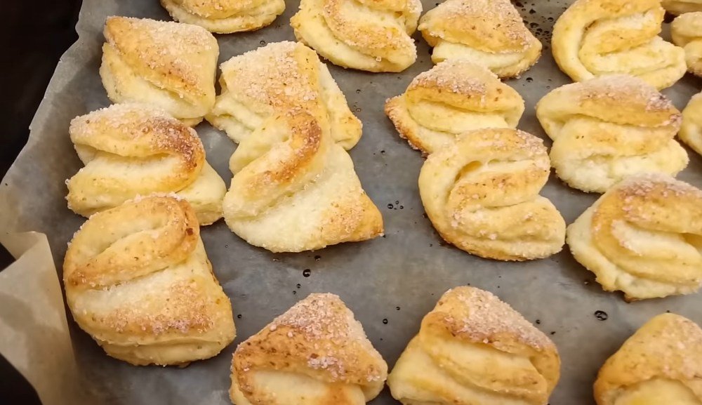 Печенье гусиные лапки из творога рецепт с фото пошагово