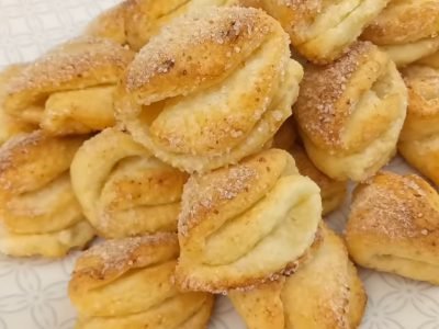 Творожное печенье «Гусиные лапки»