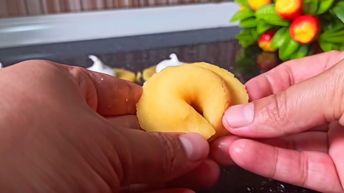 сформированное печенье