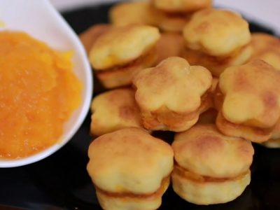 Печенье из тыквы с творогом