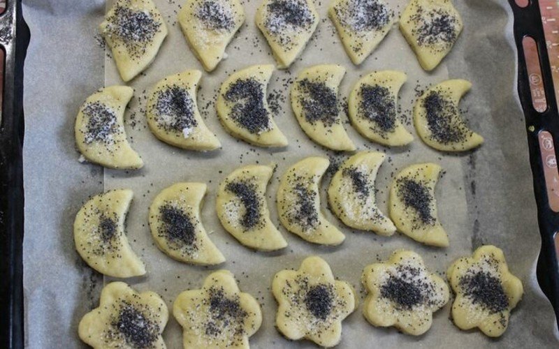 печенье на кефире на скорую руку