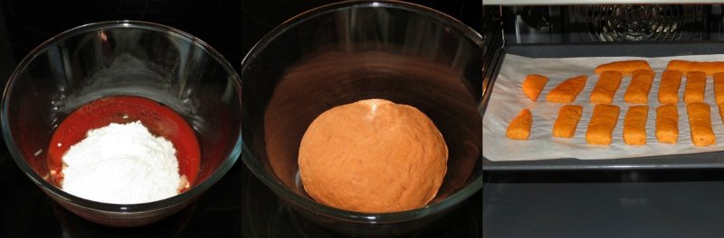 печенье на томатном соке