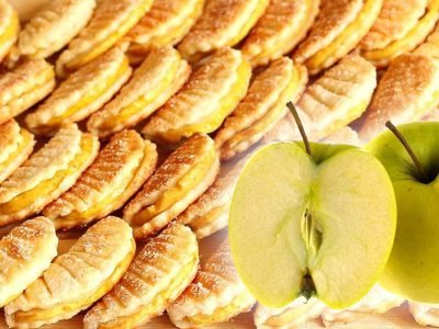 Печенье «‎Ракушки с яблоками» без яиц