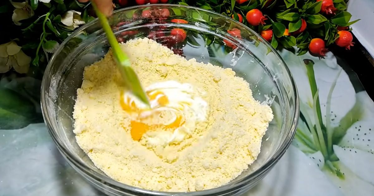 лимонное печенье