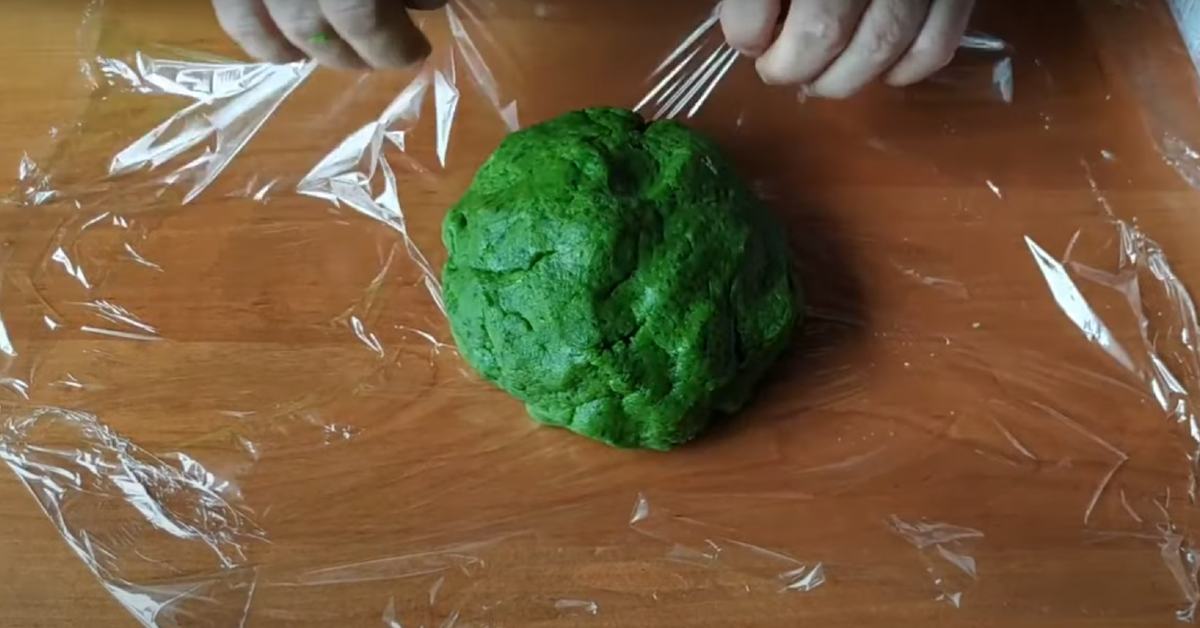 мятное тесто