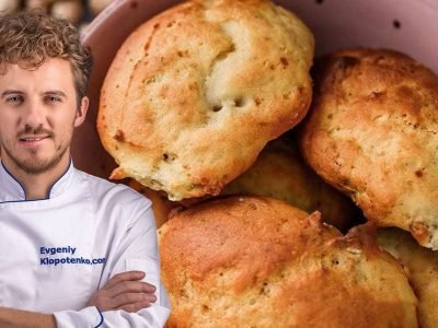 Печенье с нутом и запеченным яблоком от Евгения Клопотенко