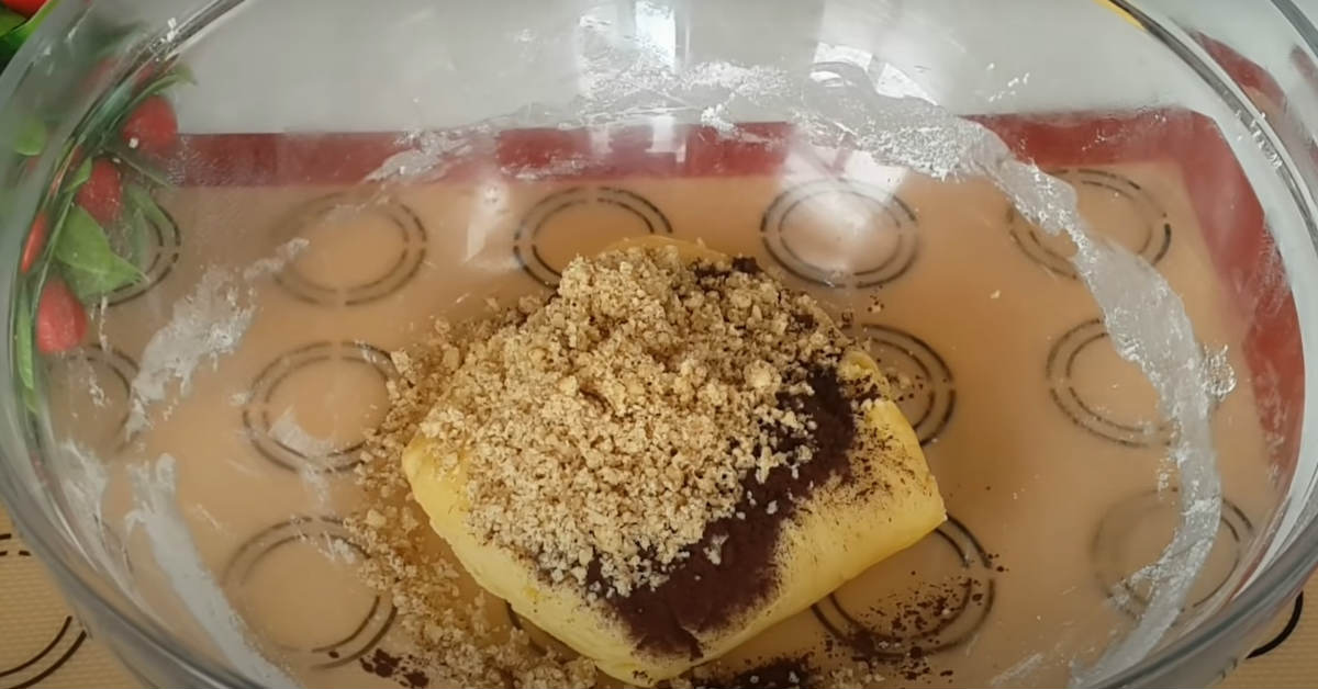 шоколадное тесто