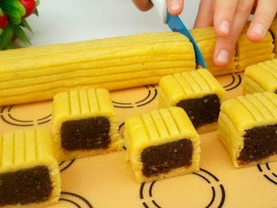 Печенье с шоколадной начинкой