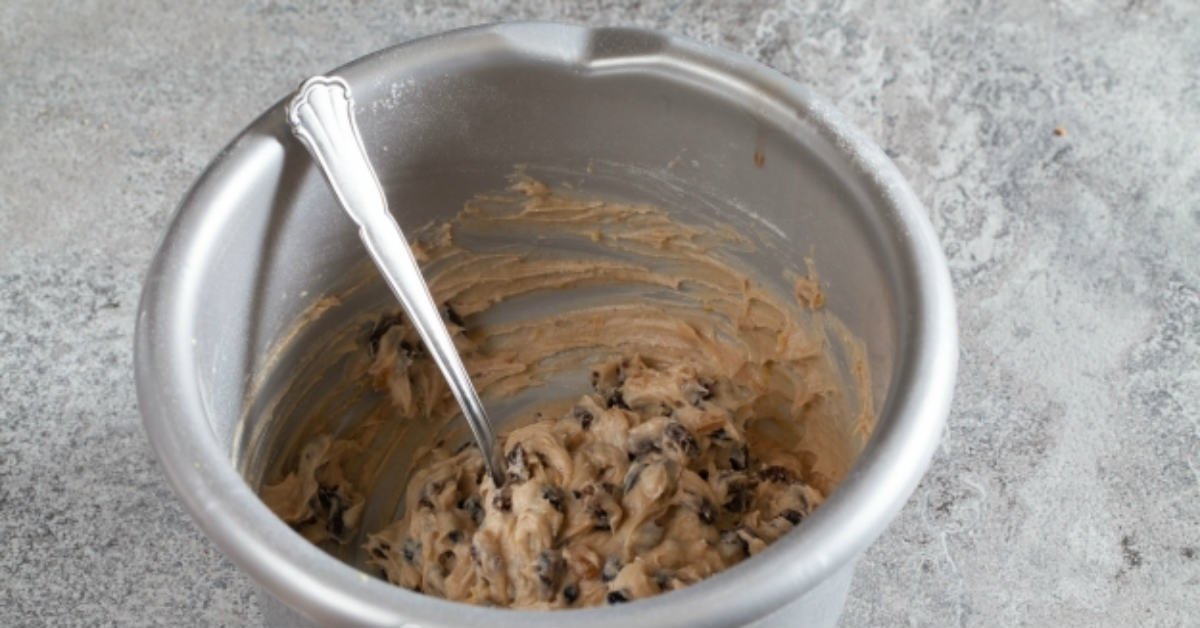 тесто с сухофруктами