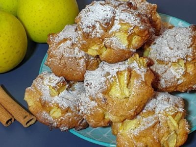 Печенье с тертыми яблоками