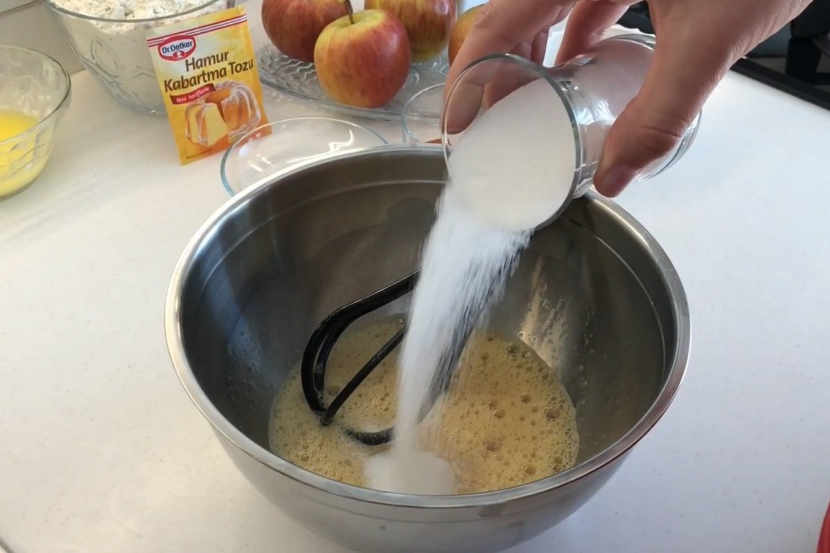 яблочное печенье