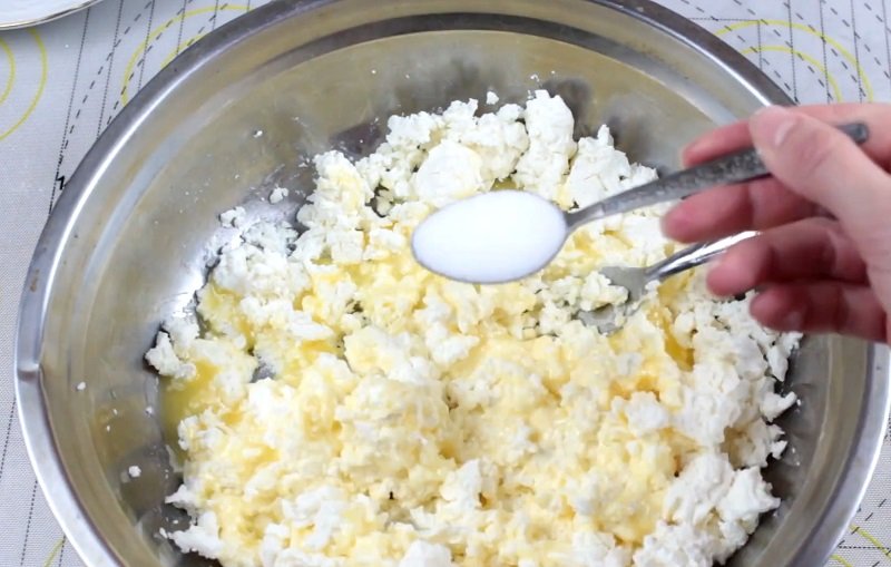 приготовление творожного теста