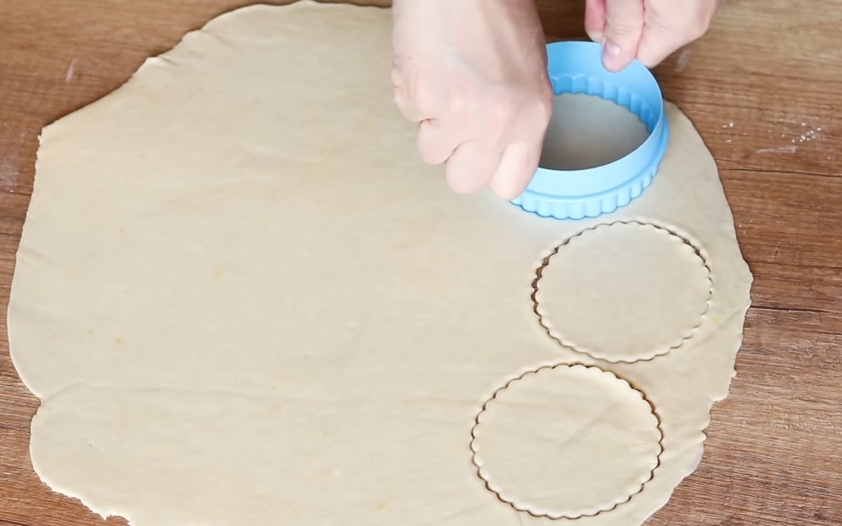 кружочки из теста