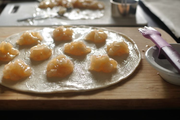 печенье с яблоками