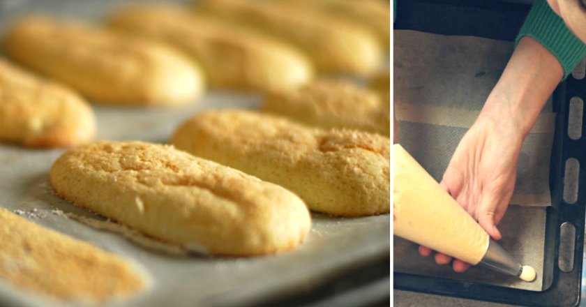 печиво савоярді - готуємо з покроковими фото