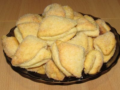 Печенье «Творожные треугольники»