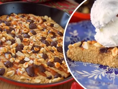 Печенье в сковороде