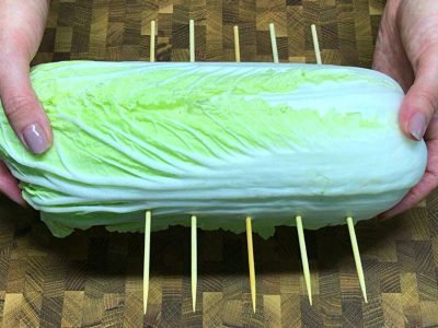 Пекинская капуста в духовке