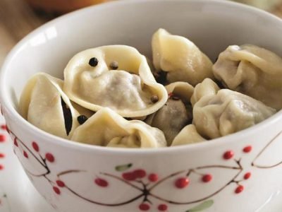 Пельмени на кефире