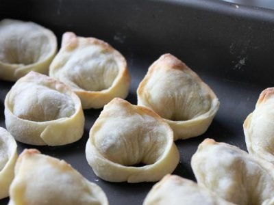 Пельмени с грибами