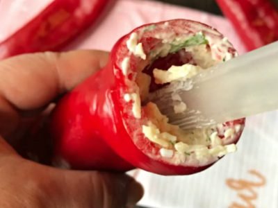 Перец с сырной начинкой