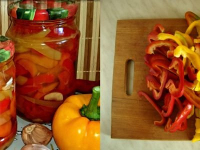 Перец в медовом маринаде