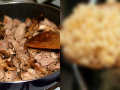 Перловая каша с грибами