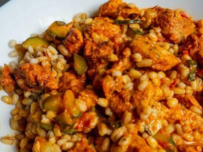 Перловка с курицей