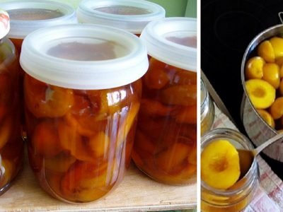 Персики в  сиропе