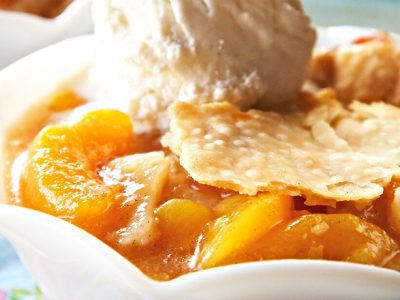 Персиковый коблер