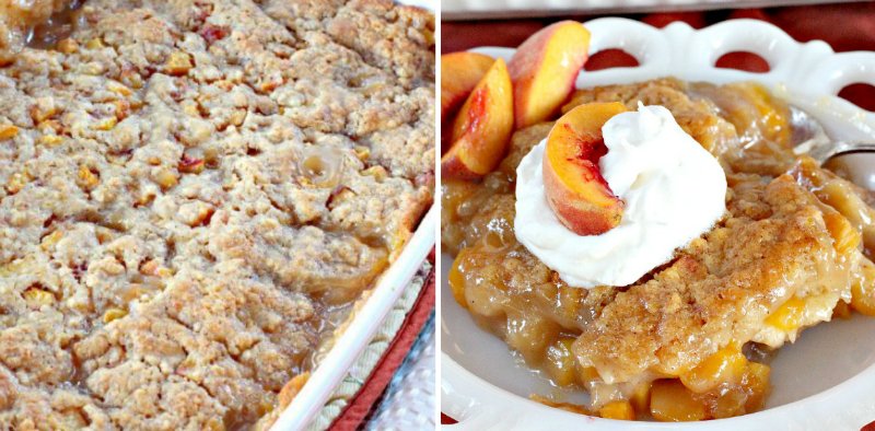 персиковый пудинг