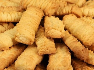 Песочное печенье на майонезе через мясорубку