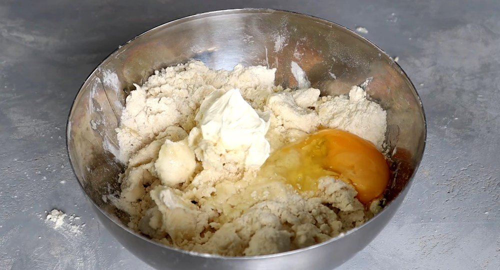 песочное печенье с карамелью