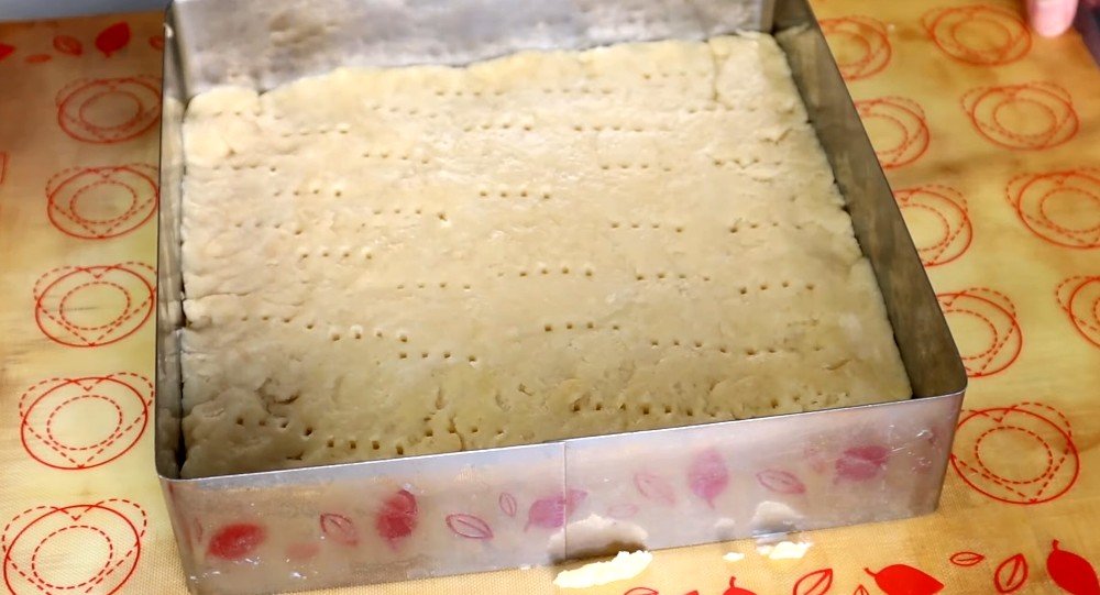 песочное печенье с карамелью