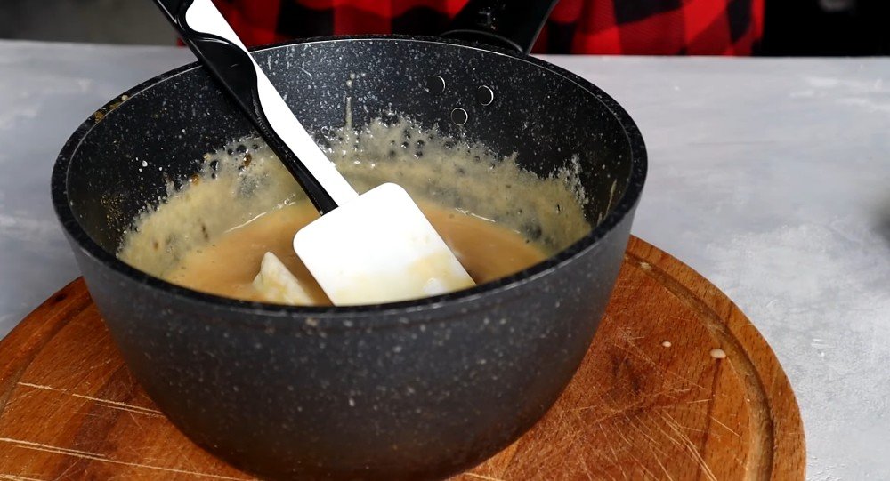 песочное печенье с карамелью