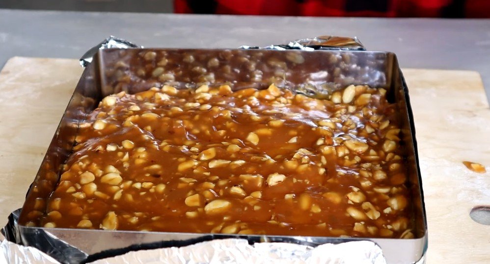 песочное печенье с карамелью