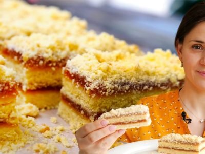 Песочное пирожное с джемом от Ольги Матвей