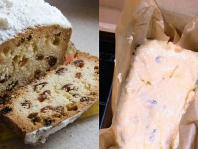 Песочный кекс с изюмом