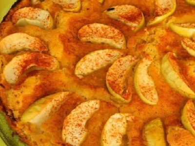 Песочный яблочный пирог