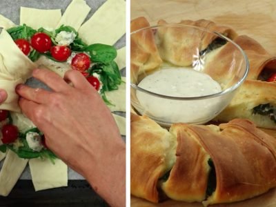 Пицца из готового теста