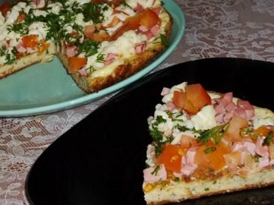 Пицца из хлеба