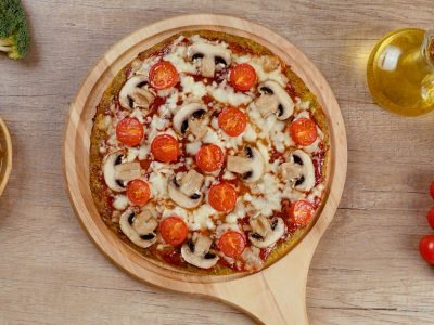 Пицца на корже из брокколи