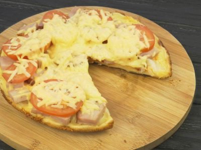 Пицца на сковороде за 10 минут