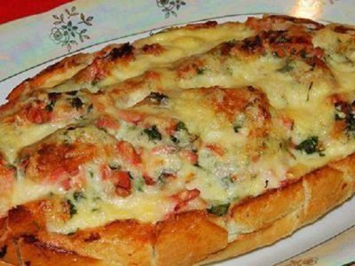 Пицца в батоне