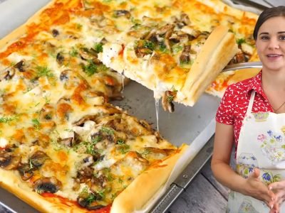 Пицца «Жюльен» от Ольги Матвей