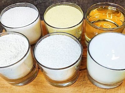 Воздушный пирог «6 стаканов»: рецепт с кокосом